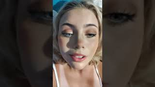 Braless no bra bouncy bouncing boobs dancing tiktok nip slip boob