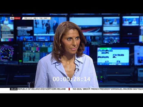 Nabila Ramdani - Sky News Tonight: Johnson Meeting with Macron over Brexit - 22 Aug 2019