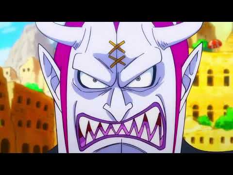 Geko Moria vs Blackbeard Pirates English Dub