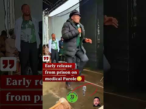 Jacob Zuma showing off his excellent health condition