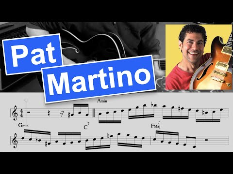Master Pat Martino's Iconic Jazz Guitar Lick from "Sunny" - Live! Tutorial