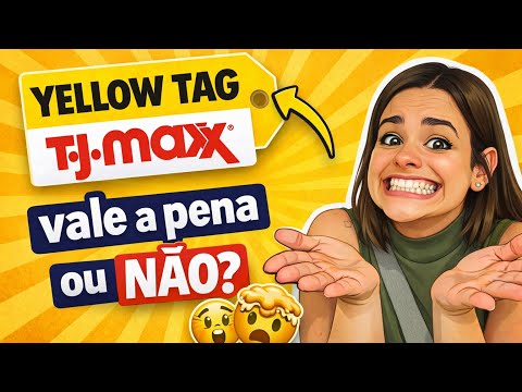 TJ Maxx and their YELLOW TAG promotion 🟨