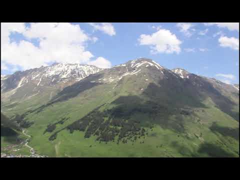 Чегет. Виды на Эльбрус.