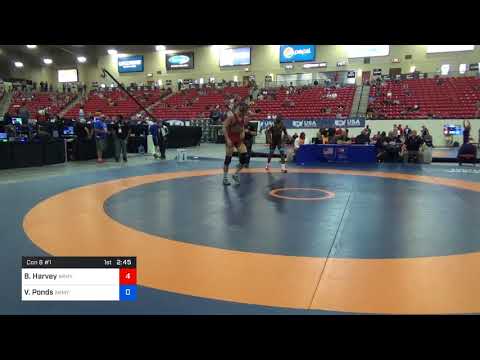 2018 Marine Corps US Open/Senior Men's Freestyle 79 Con 8 #1 - Ben Harvey (Army) Vs. Versean Ponds