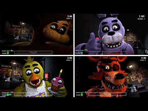 FNAF Bots Become Friends 🤝