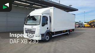 شاحنة مقفلة DAF XB 230 4X2 12tonner 1500kg Ladebordwand Automatic Euro 6 | صورة 4 - Autoline