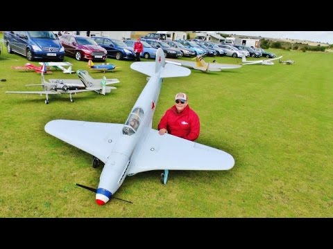 YAKOVLEV YAK-3 - 1:3.2 SCALE SRATCH BUILT RC - 3W MOTOREN 150 TWIN - MIKE NLMFC - 2016
