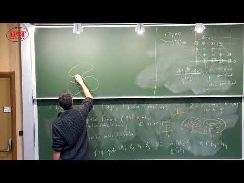 [3/5] Bertrand Eynard (2018) Riemann surfaces