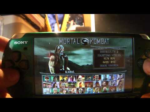 mortal kombat unchained psp rom