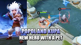 POPOL AND KUPA - A SUPPORT MARKSMAN - NEW HERO IN MOBILE LEGENDS: BANG BANG