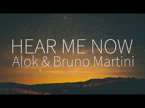 Alok, Bruno Martini feat. Zeeba | Hear Me Now [Lyrics]