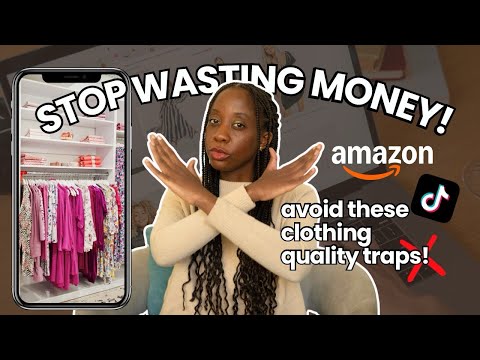 Stop wasting money on bad quality clothes