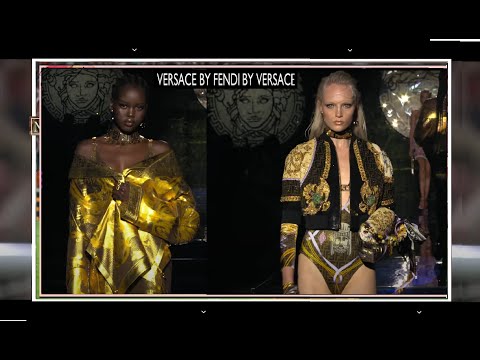 Versace By Fendi Spring Summer 2022 @Pt.1 Milan Fashion Week Fashion Show