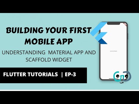 Flutter Tutorial for Beginners EP-3 | Building First Mobile App