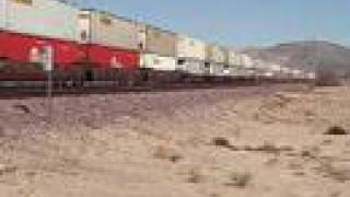 preview picture of video 'CONRAIL in the Mojave Desert'