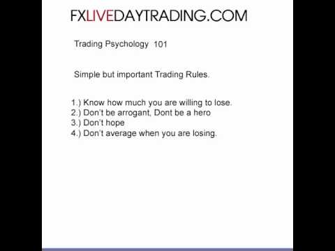Rules Of Top Traders part 2 – Successful Traders – Live Forex Day Trading Room