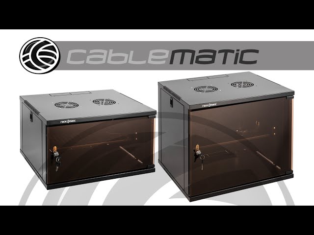 Vídeo relacionado con MASTER U-POWER Armario Rack 19" 18U Mural 600x600x901mm, hasta 250Kg Negro