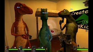 Left4Dead 2: Dino Mod - Dino's Take Over The Titanic!