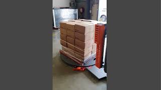 Stretch Wrap Machine X100 with Scales & Roping System video 2