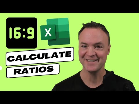 How to Calculate Ratios in Microsoft Excel