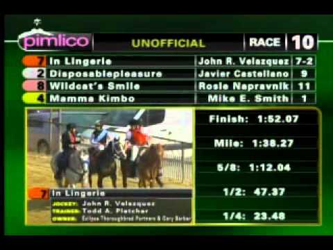 Pimlico 051812 Race 10 - Black-Eyed Susan Stakes