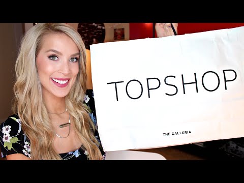 Top Shop Haul (fashion + accessories + try on!) | LeighAnnSays Video