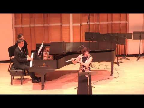 Sonatina (1948), Eldin Burton (1913-1981) - Mindy Kaufman, flute; Bryan Wagorn, piano