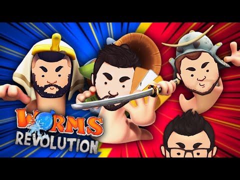 Randomik #62 - Osioł Zagłady 🐐 - Worms Revolution w/ Undecided, GamerSpace, Tomek