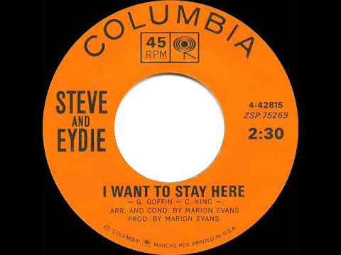 1963 HITS ARCHIVE: I Want To Stay Here - Steve & Eydie