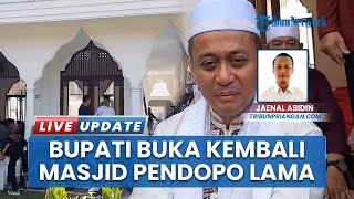 Masjid Pendopo Lama Kabupaten Tasikmalaya Kini Dibuka Kembali seusai 7 Tahun Ditutup untuk Umum
