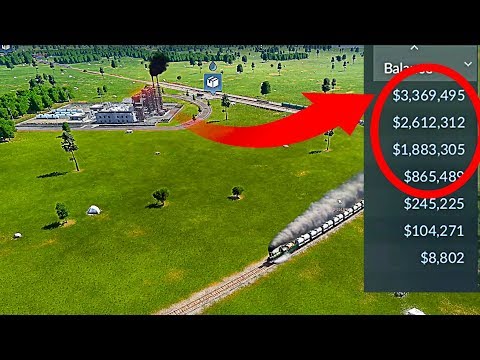 INSANELY Profitable Oil Line - Transport Fever 2