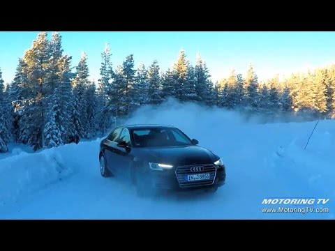 Testing Audi's new quattro ultra all-wheel drive system