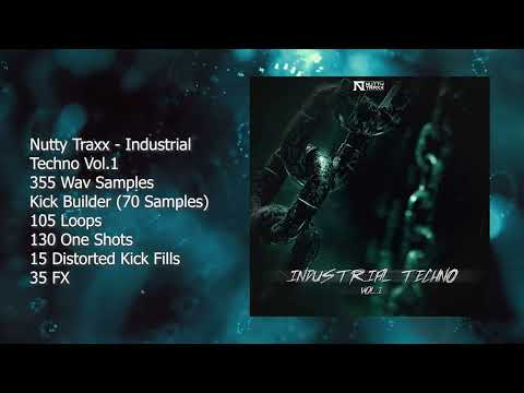 Nutty Traxx - Industrial Techno Vol.1 [Industrial Hard Techno Samples]