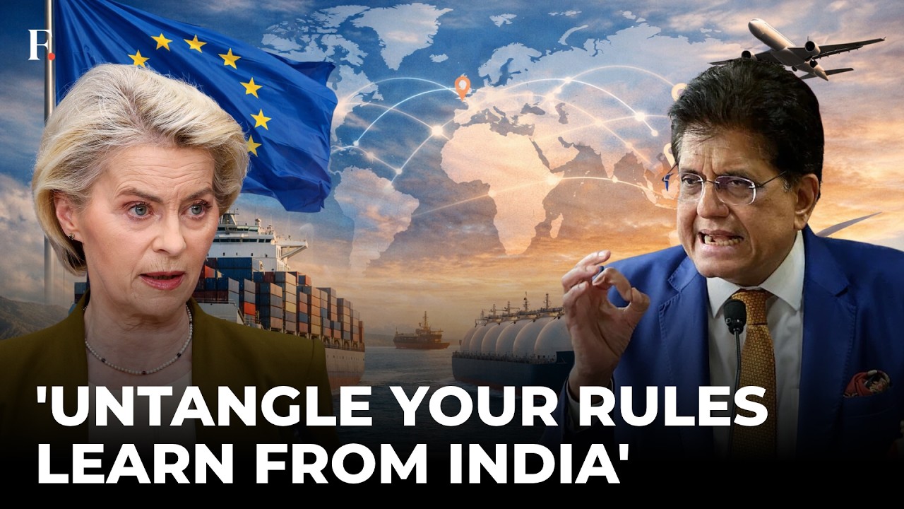 ‘High Time You Learn, Else...’: India's Piyush Goyal Blows Lid Off EU's 'Bizarre' Business Rulebook