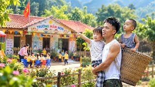 A father's joy: his two children get to go to school – Resilient Famil
