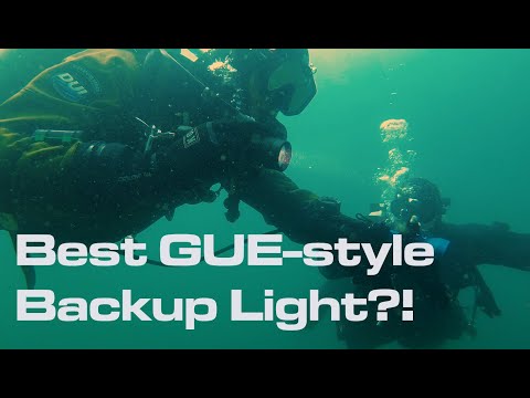 GUE-Style Backup Dive Light Under 50$ or Less