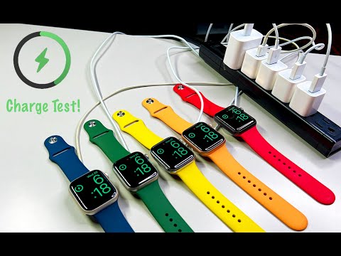 Does Series 7 Really Charge Faster? Series 3 vs Series 5 vs Series 6 vs SE vs Series 7 Charging Test