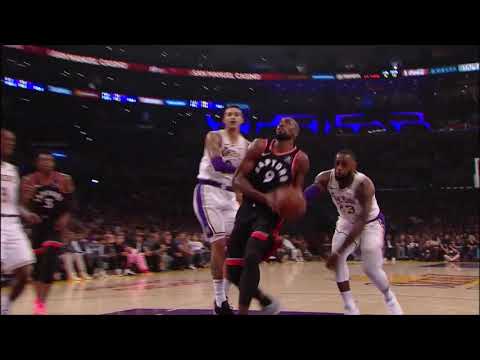 Serge Ibaka Posts Career-High for Raptors in LA