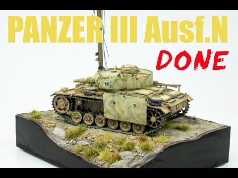 Panzer III Ausf N finished | 1/48