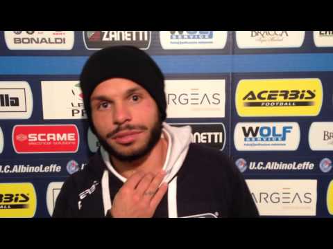 Post partita AlbinoLeffe vs Renate - Giuseppe D'Iglio