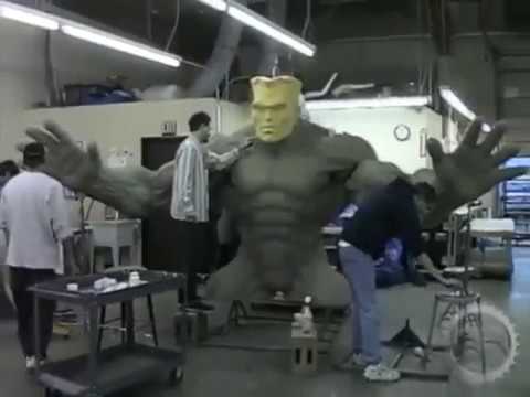 EXCLUSIVE: Practical Effects Tests from Marvel's Unmade INCREDIBLE HULK (1998)