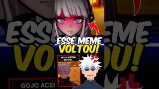 Esse MEME de Anime VOLTOU em 2026? 😂💀