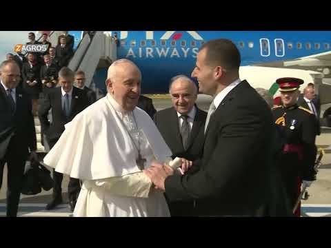 شاهد بالفيديو.. البابا فرنسيس يصل إلى مالطا حيث يتوقع أن يجدد دعواته للسلام واستضافة لاجئين الأوكرانيين إلى أوروبا