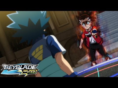 BEYBLADE BURST TURBO Episode 28 : Valt vs Aiger!