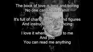 Gavin James - The Book of Love lyrics