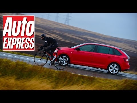 Car vs bike: Ed Clancy takes on Skoda Rapid Spaceback