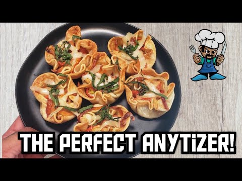 Elevate Your Appetizer Game with These Crispy Cheesy Bruschetta Bites