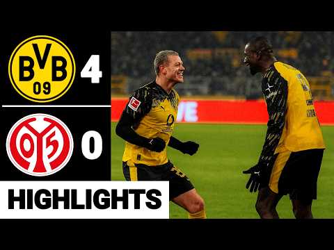 Borussia Dortmund - 1. FSV Mainz 05 (4-0) Highlights | Bundesliga 2025/26 Dortmund Mainz