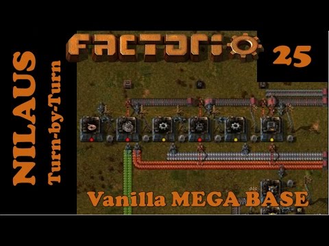 Factorio S7E25 - Producing the last components in the old base