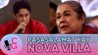 Donny Pangilinan, emosyonal na nagpasalamat kay Nova Villa bilang katrabaho at lola | Chika at Ganap